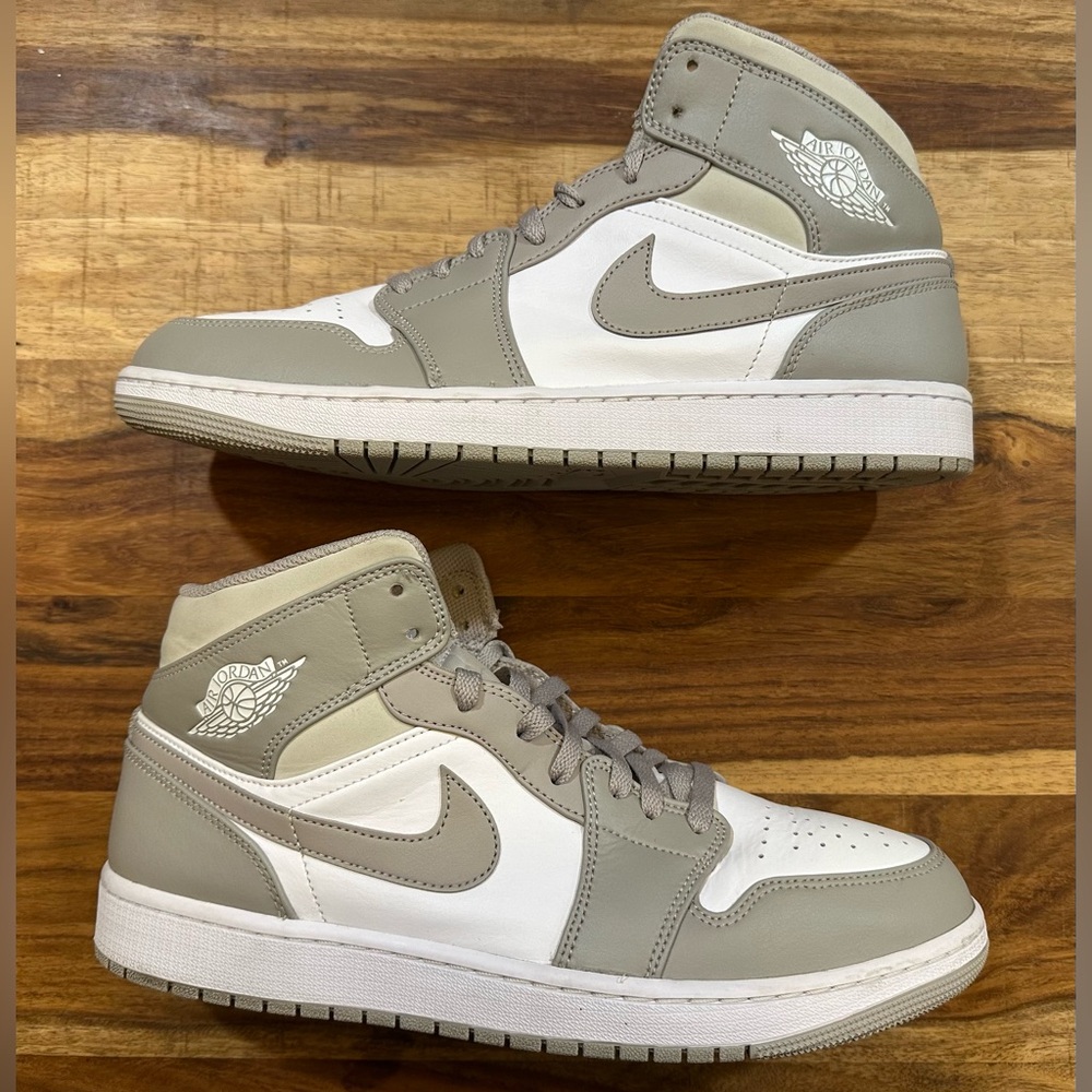 Nike Air Jordan 1 Mid “Linen” Size 12 Men